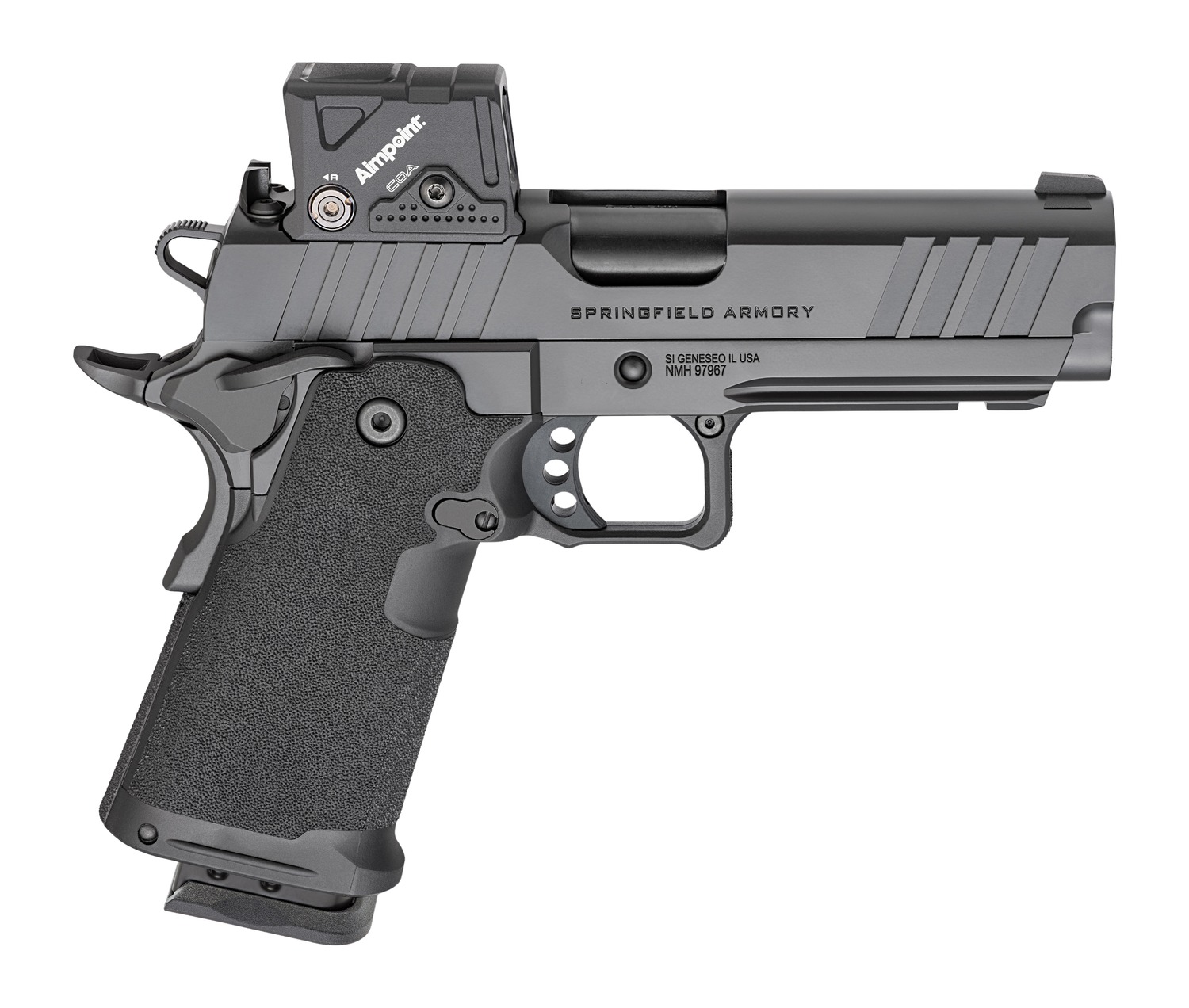 Springfield Armory PH9117COA 1911 DS Prodigy 9mm Luger 15+1 4.25″ Match Grade Barrel Carbon Steel Frame w/Accessory Rail & Beavertail