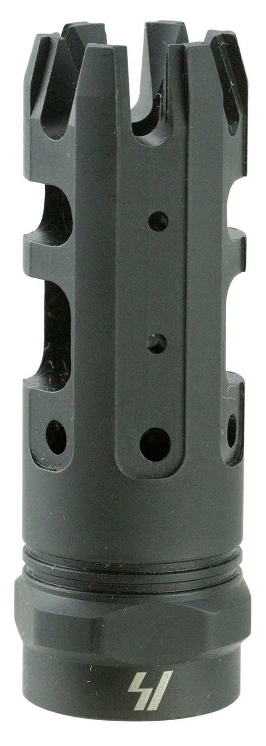 Strike Industries KINGCOMP30 King Comp Black Steel with 5/8″-24 tpi Threads, 2.62″ OAL & 0.87″ Diameter for 308 Win, 7.62x51mm NATO AR-Platform