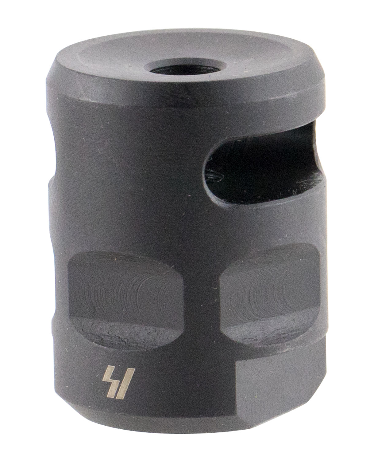 Strike Industries WHCOMP556 WarHog Comp Black Steel with 1/2″-28 tpi Threads, 1.27″ OAL & 0.26″ Diameter for 223 Rem, 5.56x45mm NATO AR-Platform