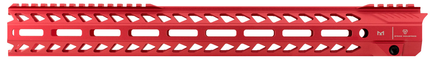 Strike STRIKERAIL Strike Rail AR-15 Red Aluminum 17″ M-LOK