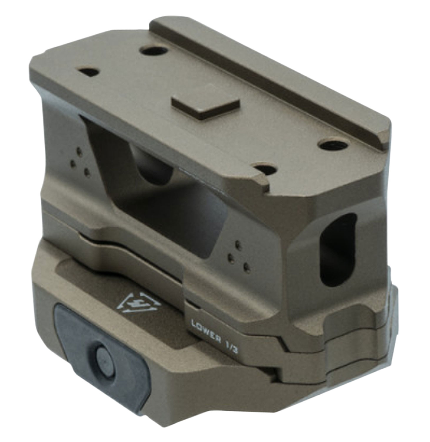 Strike Industries T1RISERFDE T1 Riser Mount Flat Dark Earth Anodized