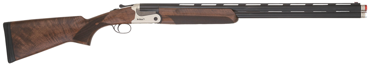 TriStar 33168 Cypher  410 Gauge Break Open 3″ 2rd 28″ Blued Steel Barrel, Stainless Steel Receiver, Fixed Turkish Walnut Stock, Ambidextrous