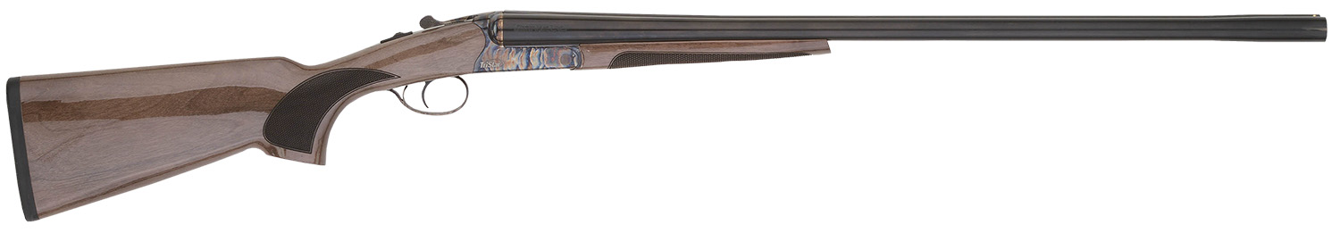 TriStar 38004 Phoenix 20 Gauge Break Open 3″ 2rd 28″ Blued Side By Side Barrel, Color Case Hardened Steel Receiver, Fixed Gloss Walnut Stock, Ambidextrous
