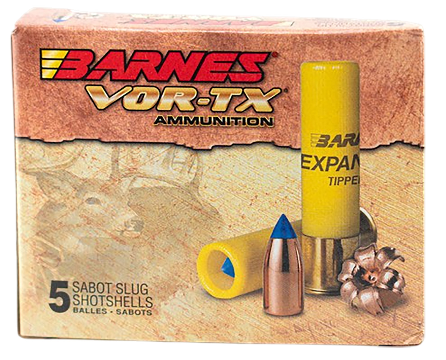 Barnes Bullets 20735 20Gauge 2.75″ 5 Per Box/10 Case