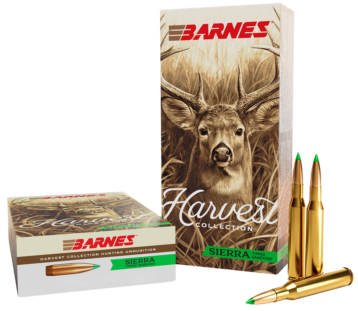 Barnes Bullets 32520 Harvest 7mm-08Rem 150gr Sierra Tipped GameKing 20 Per Box/10 Case