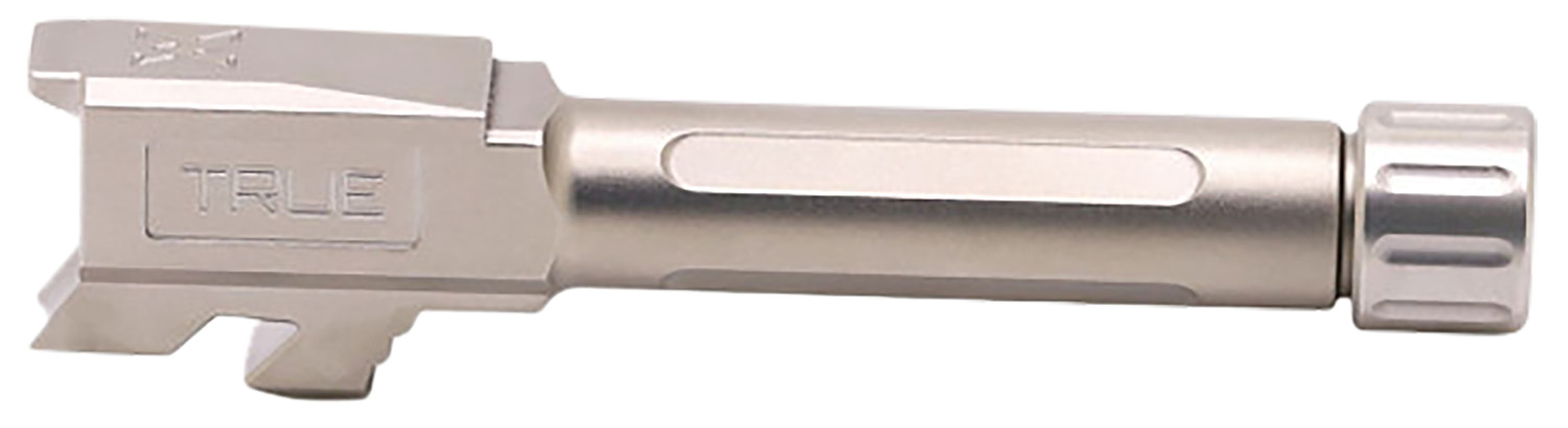 True Precision Inc TPG43BXT Glock 9mm Luger 3.90″ Threaded Satin Stainless Steel, Fits Glock 43/43X