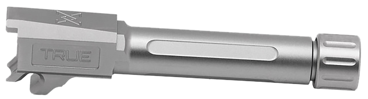 True Precision Inc TPP365BXT .22 Cal 9mm 3.10″ Threaded Satin Stainless Steel, Fits Sig P365/P365 SAS/P365X