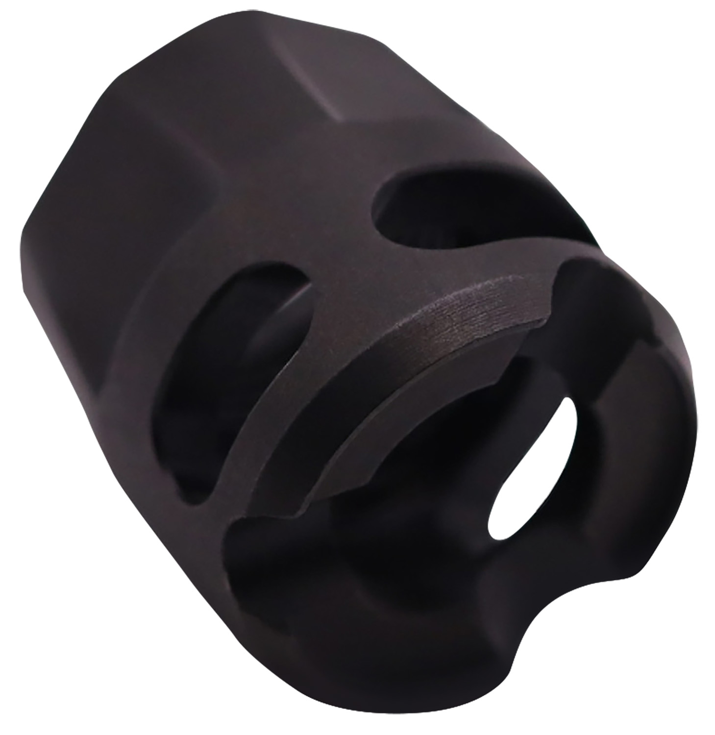 True Precision Inc TPYMICROBL Micro Compensator Y-Type Black Nitride 416R Stainless Steel 1/2″x28 Threads 9mm/380 ACP