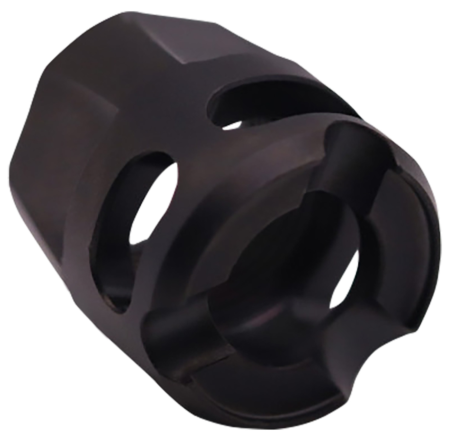 True Precision Inc TPYMICROBC Micro Compensator Y-Type Black DLC 416R Stainless Steel 1/2″x28 Threads 9mm/380 ACP