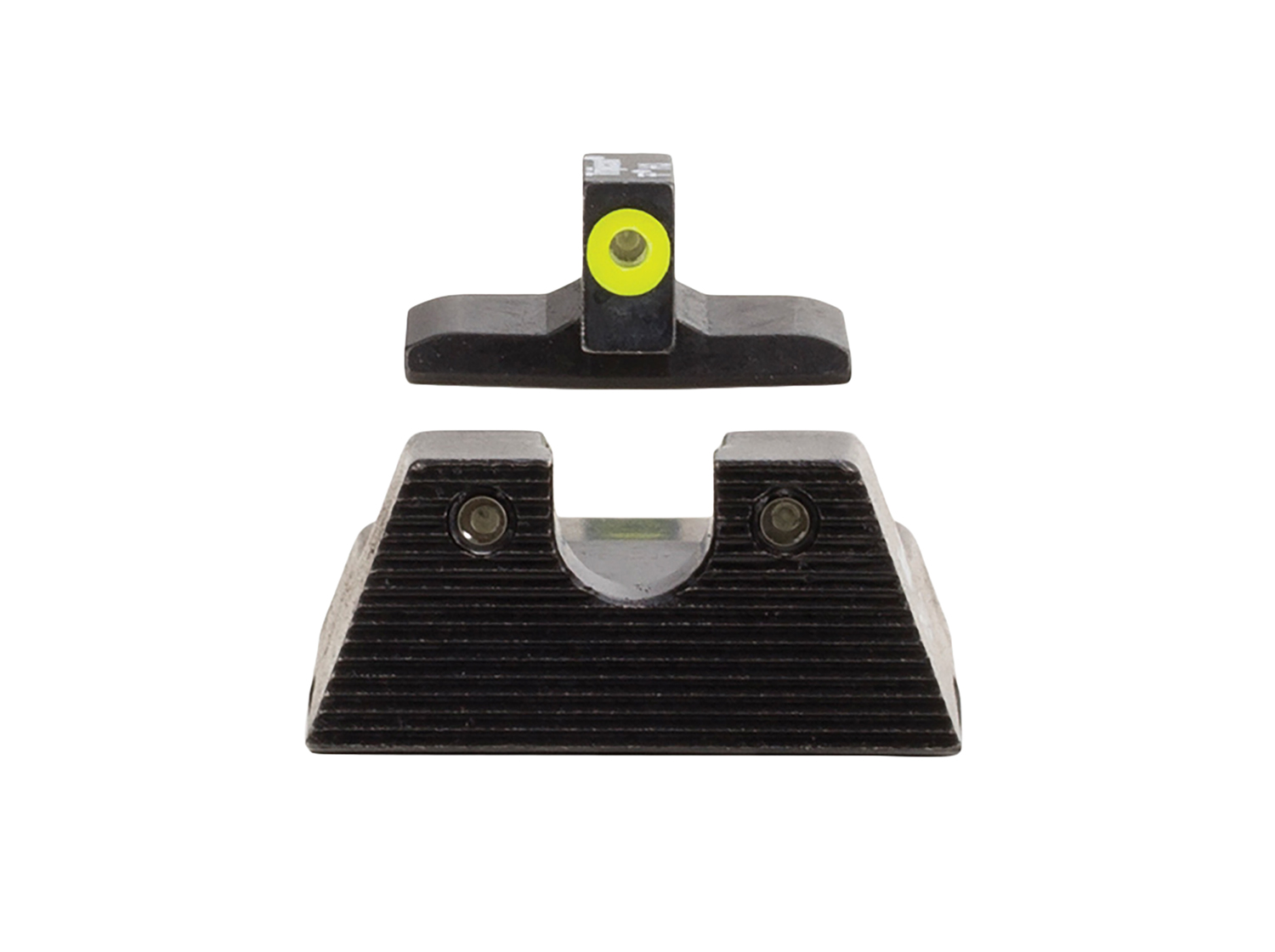 Trijicon 600895 HD XR Night Sight Set Green Tritium/Yellow Outline Front, Green Tritium Rear, Black Frame, Fits H&K VP9/45C/45C Tactical/P30/P30L/P30SK