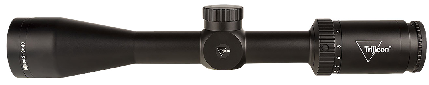 Trijicon 2700006 Huron  Satin Black 3-9x 40mm 1″ Tube BDC Hunter Holds Reticle