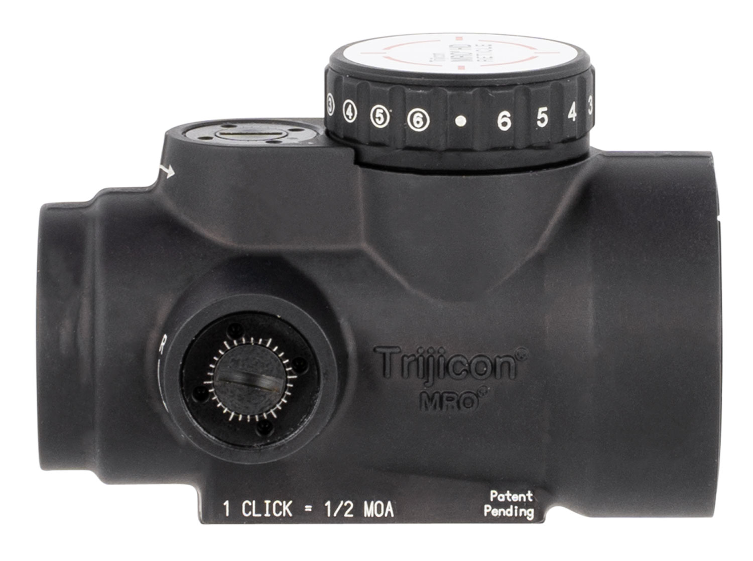 Trijicon 2200050 MRO HD Matte Black 1 x 25 mm 2 MOA Red Dot/68 MOA Circle Multi Reticle Mount Not Included