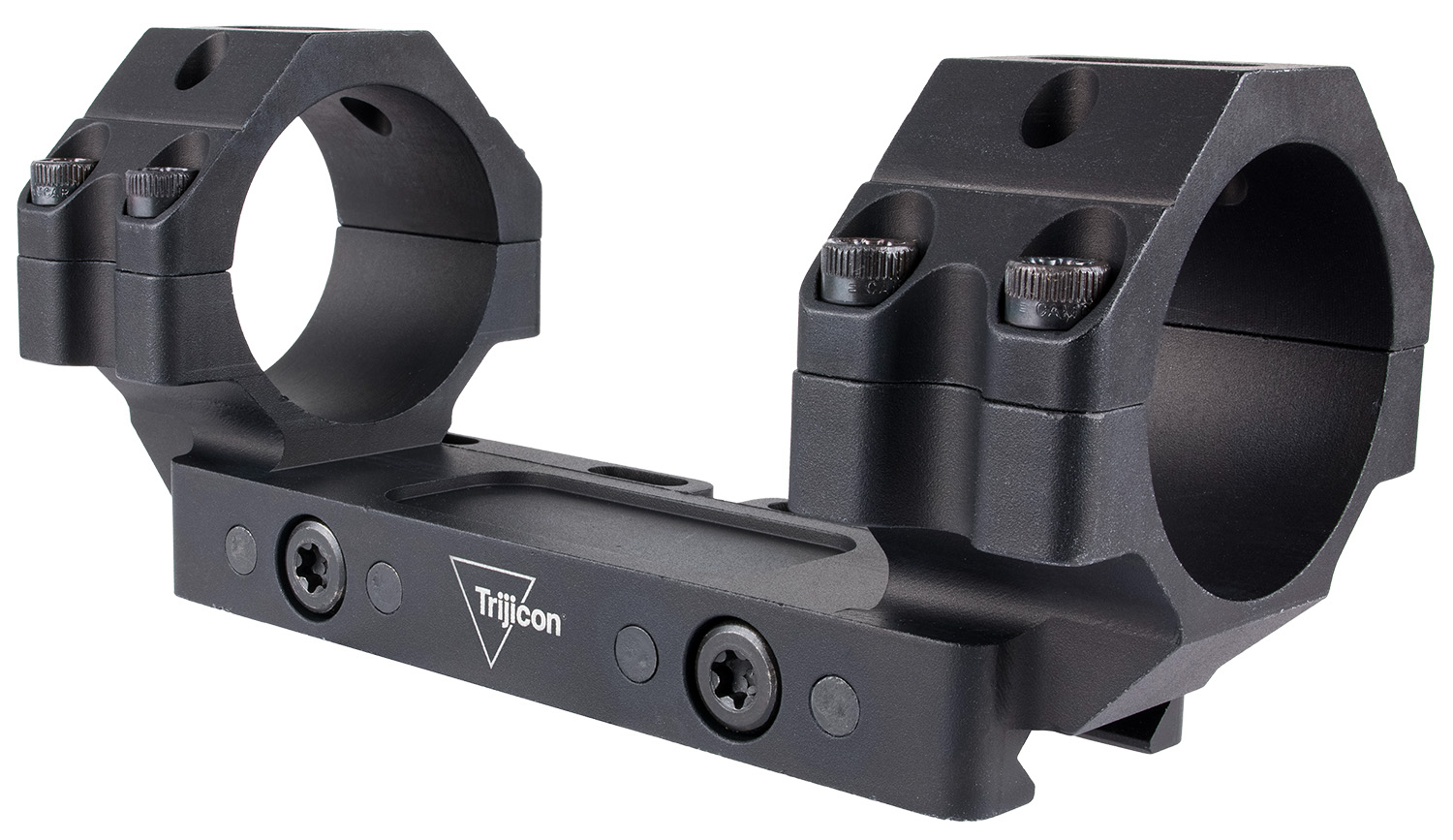 Trijicon AC22056 Bolt Action Scope Mount/Ring Combo Matte Black Aluminum 34 mm Tube, Picatinny Rail Mount