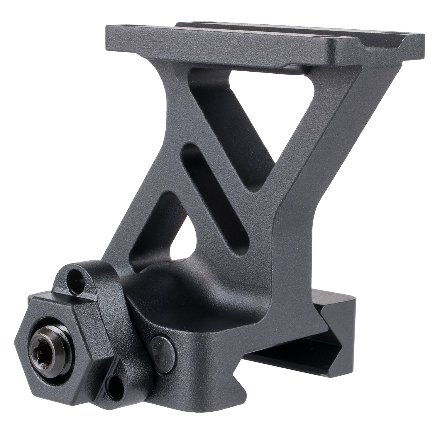 Trijicon AC32114 MRO Extra High Mount  Matte Black Aluminum
