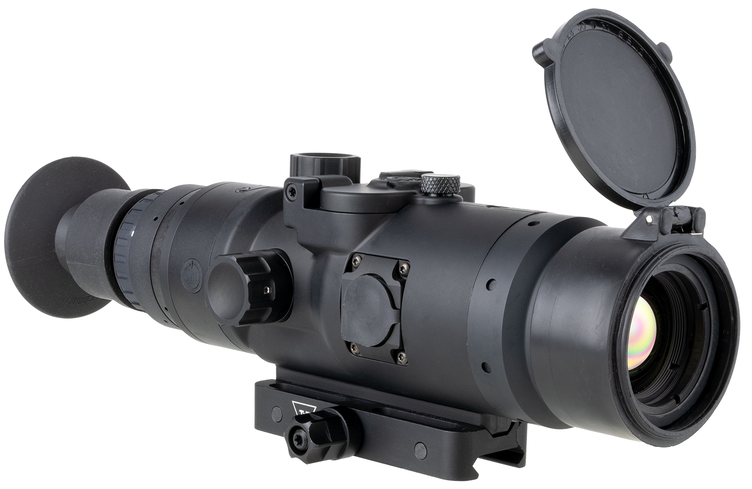 Trijicon EO HUNTER353 IR-Hunter 35-3 Thermal Matte Black 1.75-14x 35mm Multi Reticle 1x-8x Zoom 640×480, 12 Microns, 60Hz Resolution