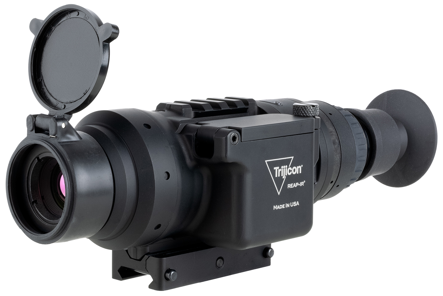 Trijicon EO REAP244 Reap-IR 24-4 Thermal Matte Black 1.2-9.6x 24mm Multi Reticle 1x-8x Zoom 640×480, 12 Microns, 60Hz Resolution