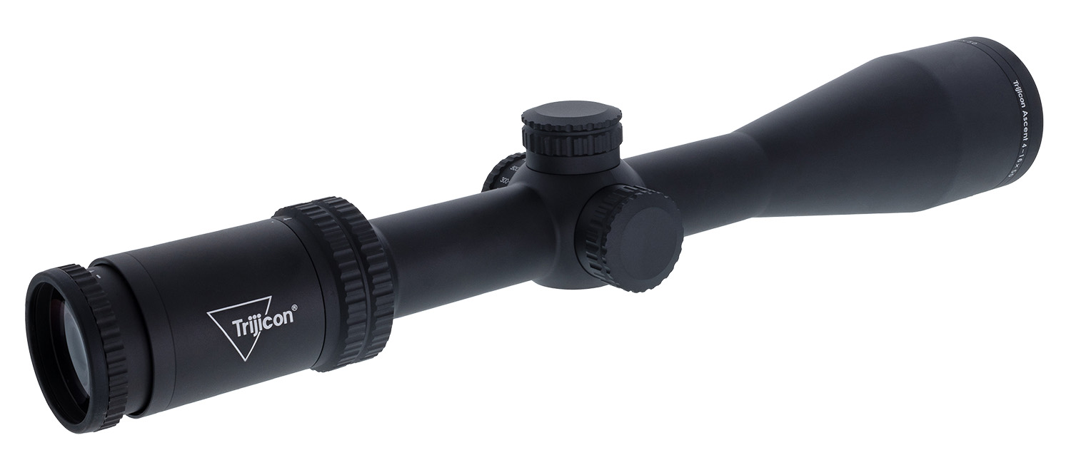 Trijicon 2800004 Ascent Matte Black 4-16x50mm 30mm Tube BDC Target Holds Reticle