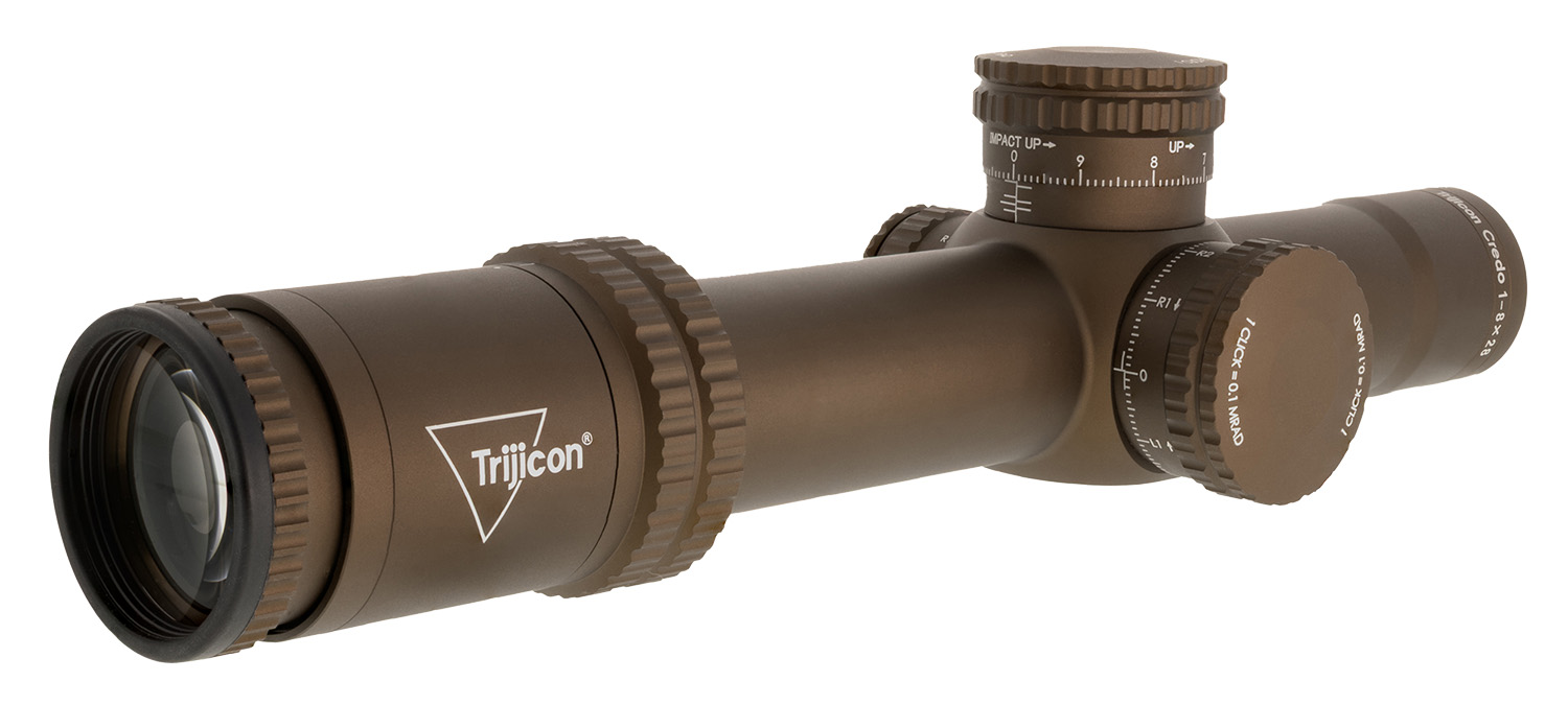 TRJ 2900056 CREDO 1-8X28 FFP RFLSCOPE MRAD COY