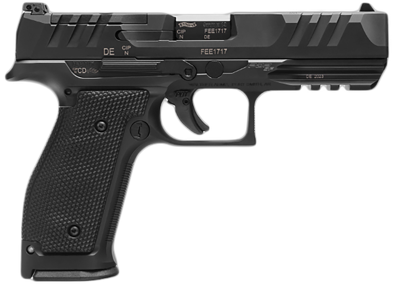 Walther Arms 2872285 PDP SF Full Size Frame 9mm Luger 18+1 4.50″