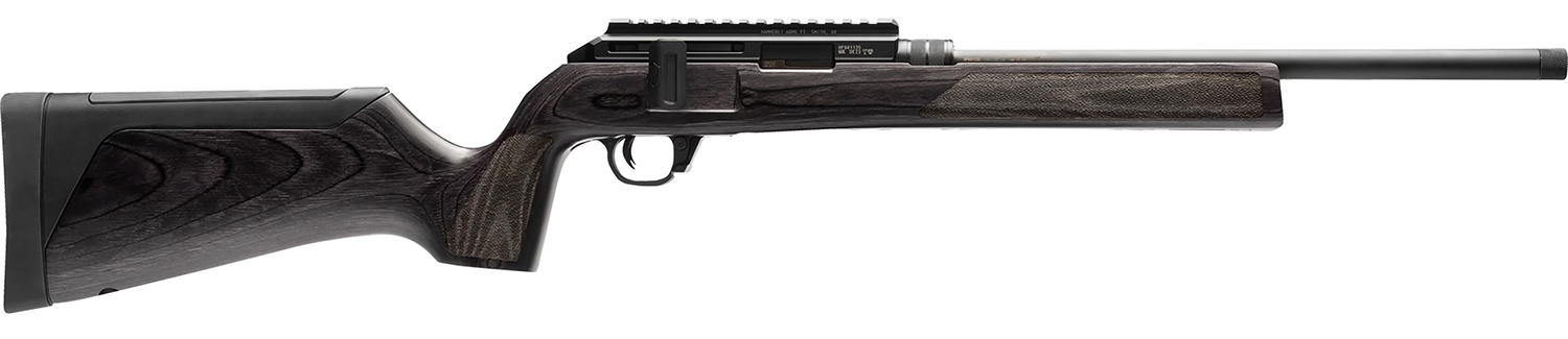 Hammerli Arms 5800300 Force B1  22 LR 10+1 16.10″ Matte Black Steel Threaded Barrel, Picatinny Rail Black Steel Receiver, Adjustable  All Weather Gray Wood Stock