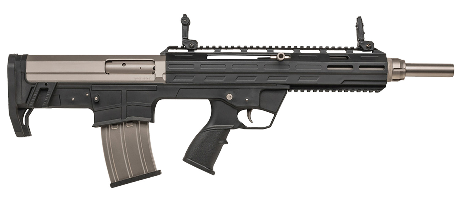 SDS Imports 21000107 TAR 12MP 12 Gauge 3″ 5rd 18.50″ Nickel Marine Benelli/Mobil Polymer Stock