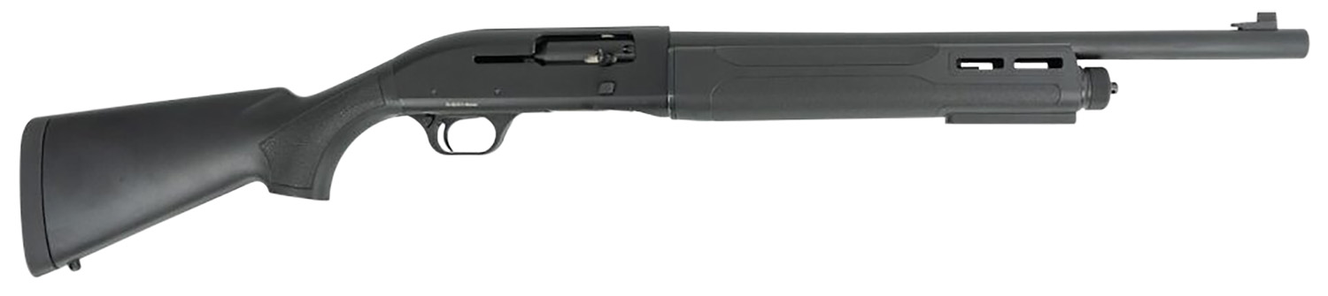 Tokarev USA 21000118 TTF Titan Full Size 12 Gauge Semi-Auto 3″ 4+1 18.50″ Black Chromate Cylinder Bore Barrel, Black Anodized Drilled & Tapped Receiver, Fixed Black Synthetic Stock