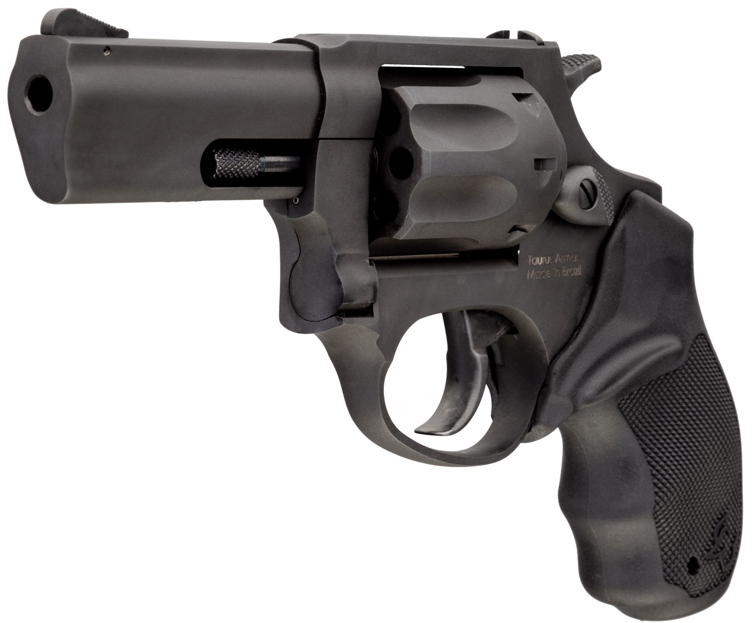 Taurus 2942031UL 942 Ultra-Lite 22 LR 8rd 3″ Matte Black Finish Barrel, Matte Black Finish Cylinder, Black Anodized Finish Aluminum Frame & Finger Grooved Black Polymer Grip