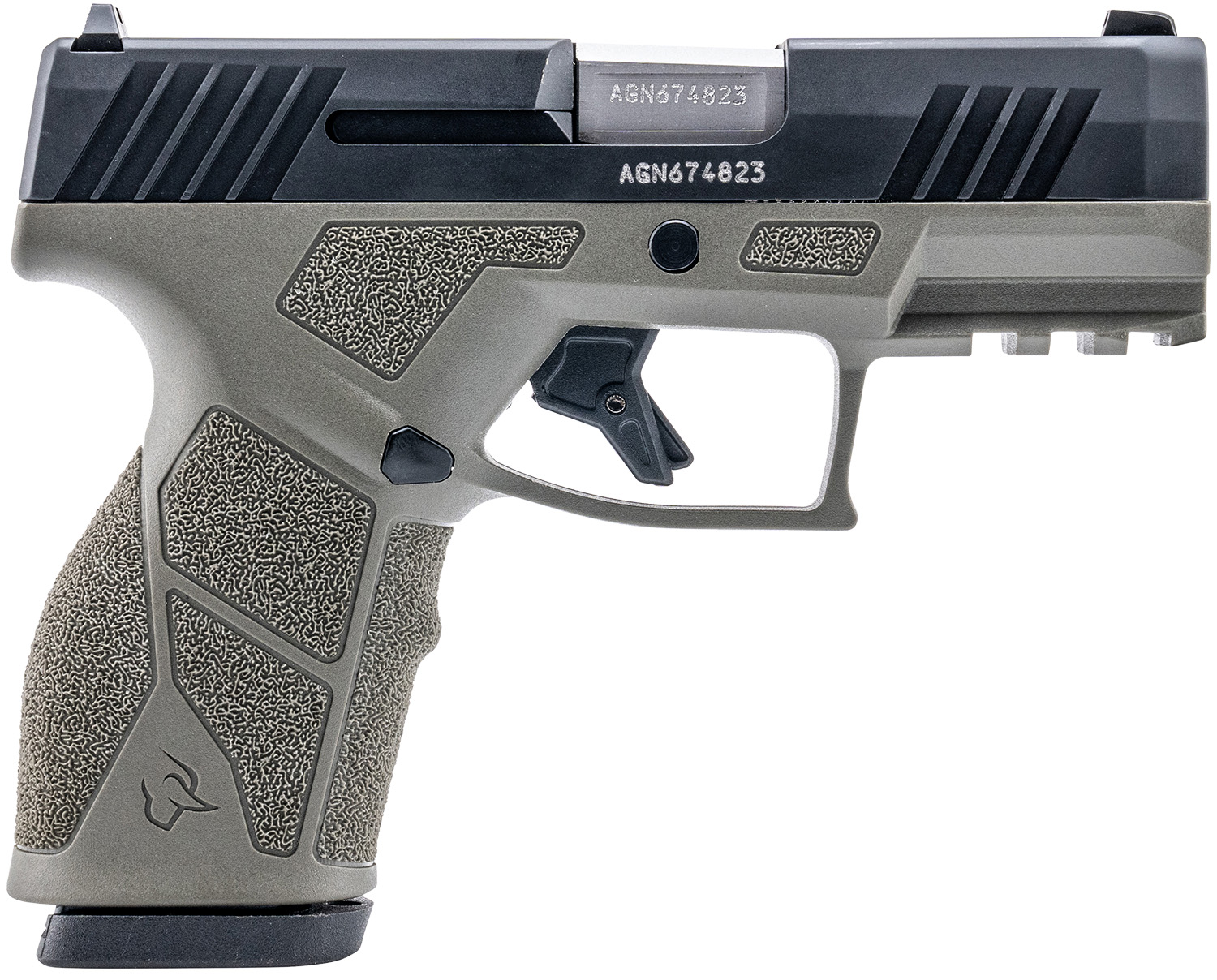 Taurus 1-GX2931O-10 GX2 9mm Luger 10+1 3.37″ Matte Stainless Steel Barrel, Matte Black Serrated Stainless Steel Slide, OD Green Polymer Frame w/Picatinny Rail, Polymer Grip