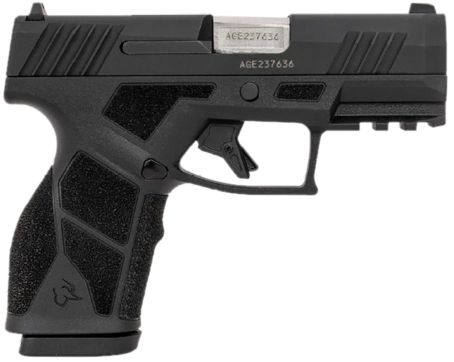Taurus 1-GX2931-10 GX2 Compact Frame 9mm Luger 10+1 3.38″ Black Steel Barrel, Matte Black Serrated Alloy Steel Slide, Black Polymer Frame w/Picatinny Rail, Polymer Grip