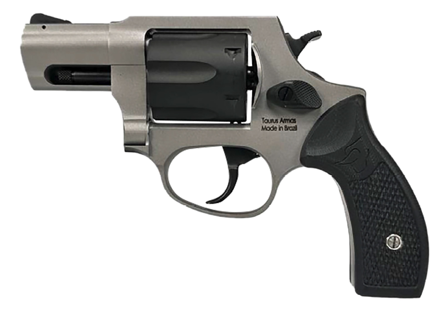 Taurus 2-85625-BG10 856 Small 38 Special 6 Shot 2″ Matte Stainless Steel Barrel, Black Cylinder, Matte Stainless Steel Frame, Black G10 Grip, Transfer Bar Safety, Exposed Hammer