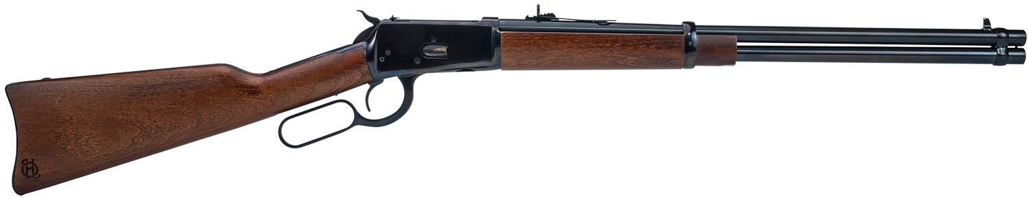 Heritage Mfg H92045201 92 Ranch Hand 45 Colt (Long Colt) 10rd 20″ Black Oxide Steel Barrel, Black Oxide Receiver, Fixed Hardwood Stock