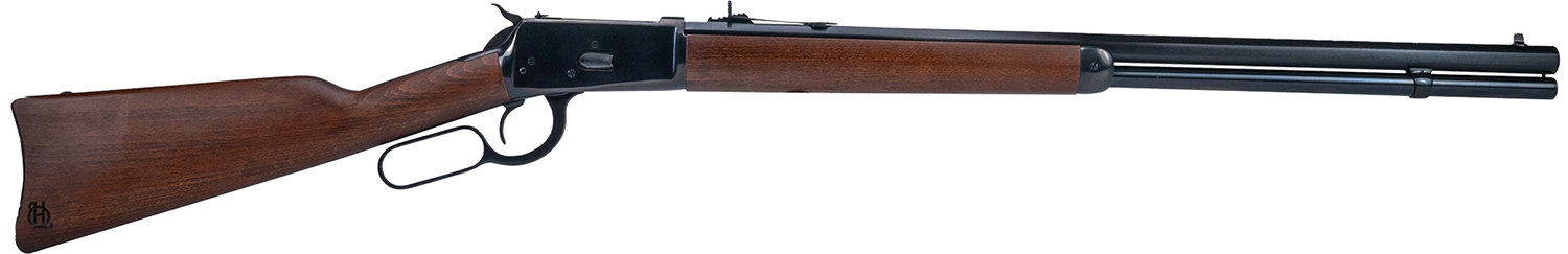 Heritage Mfg H9204524F1 92 Ranch Hand 45 Colt (Long Colt) 12rd 24″ Black Polished Octagon Barrel, Black Polished Alloy Steel Receiver, Fixed Hardwood Stock