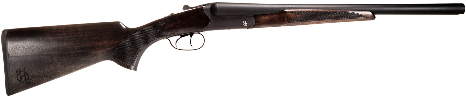 Heritage Mfg BL2018BK Badlander 20 Gauge Break Open 2rd 18.50″ Black Chrome Side By Side Barrel & Receiver, Fixed Turkish Walnut Stock