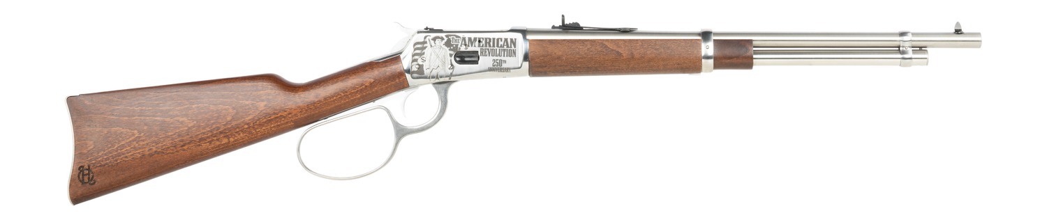 Heritage Mfg H92045189-EN01 92  45 Colt (Long Colt) 8+1 18″ Stainless Steel Barrel & Receiver, Hardwood Stock