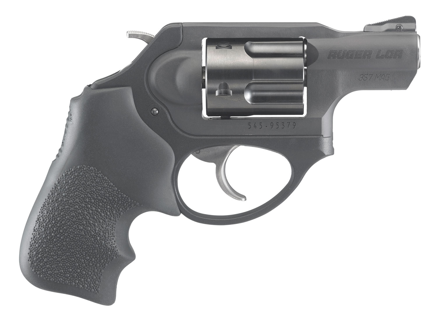 Ruger 5460 LCRx Small Frame 357 Mag 5 1.87″ Matte Black Alloy Steel Barrel, Black PVD Cylinder, Matte Black Stainless Steel Frame, Hogue Tamer Monogrip Grip, Transfer Bar Safety, Exposed Hammer