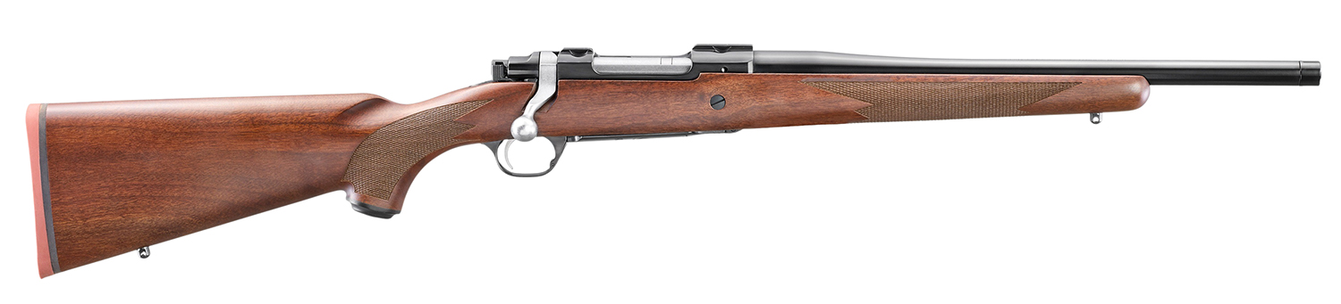 Ruger 67101 Hawkeye Hunter 6.5 Creedmoor 4+1 16.60″ Satin Blued Threaded Barrel, Satin Blued Steel Receiver w/Integral Scope Mount, American Walnut Fixed Stock, Right Hand