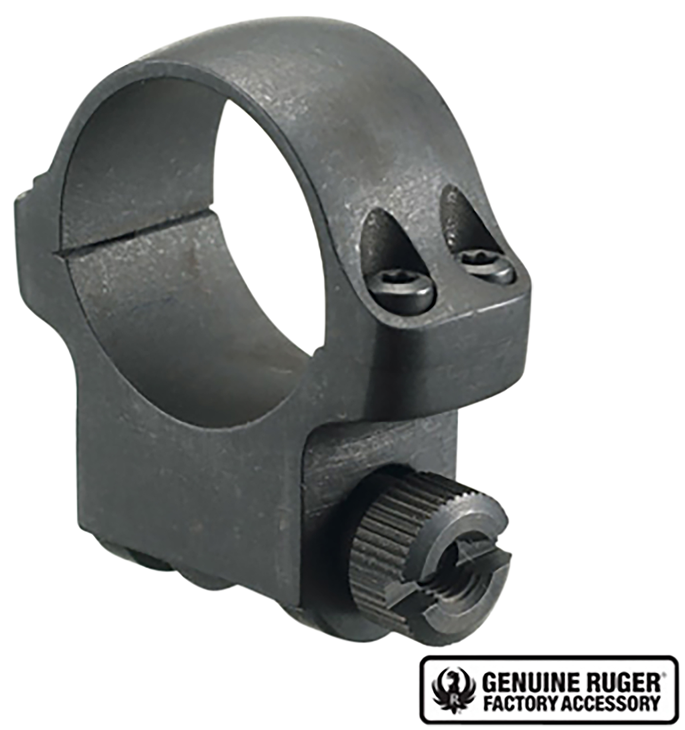 Ruger 90278 4BHM Scope Ring Matte Black 1″ Medium