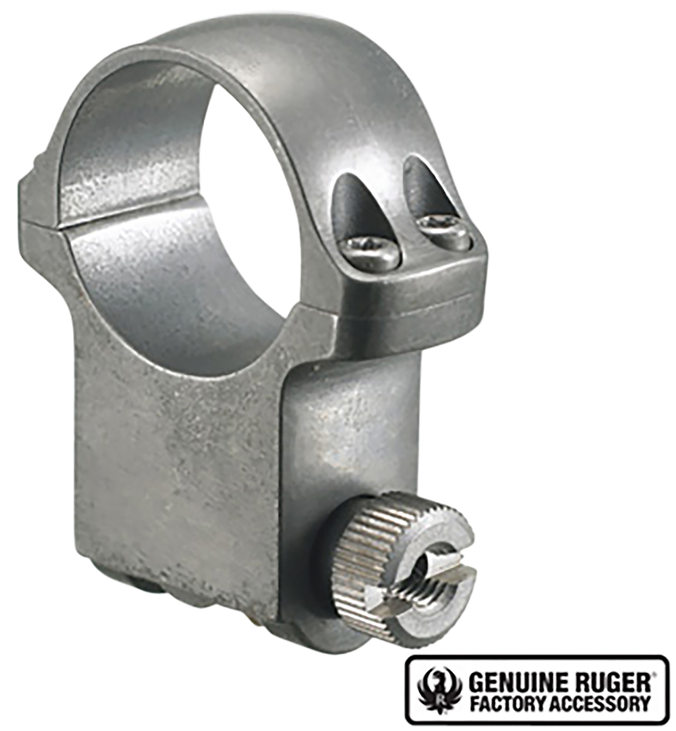 Ruger 90296 6KTG Scope Ring Silver 1″ Extra High