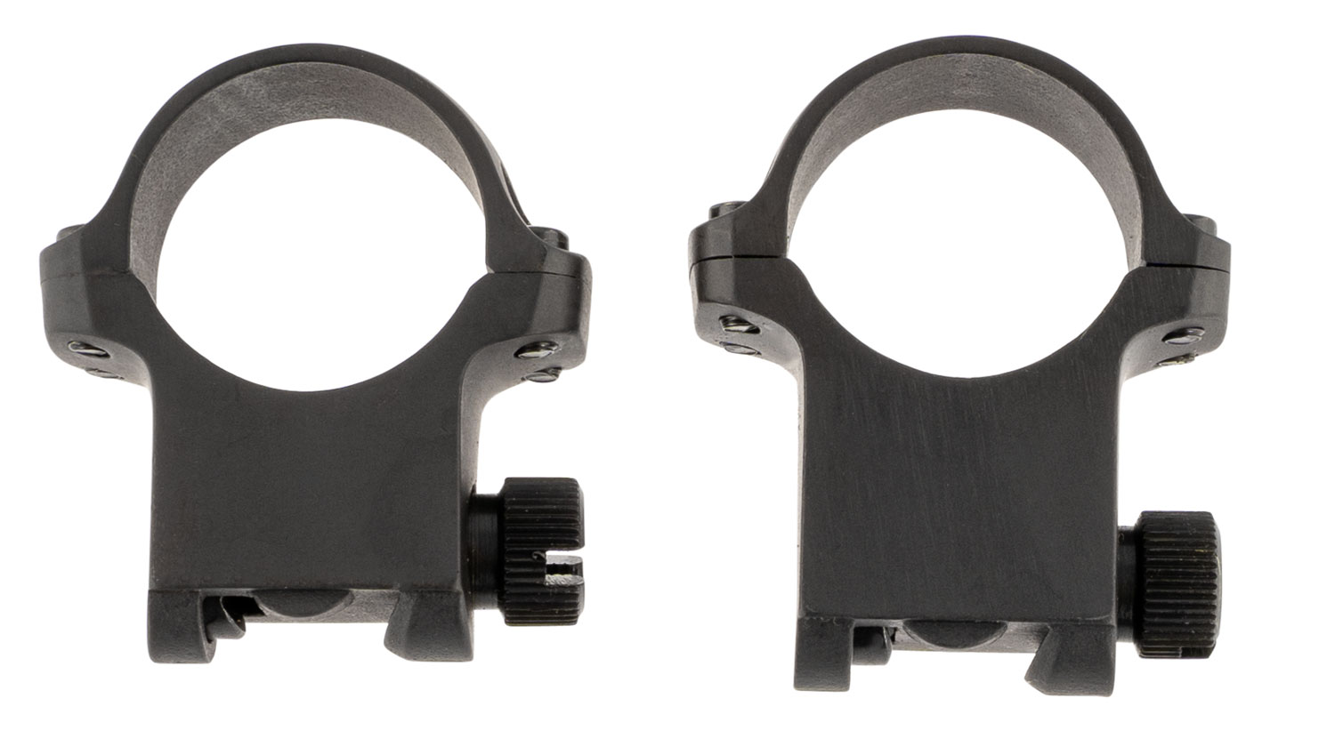 Ruger 90409 5BHM/6BHM Scope Ring Set Matte Black 1″ High