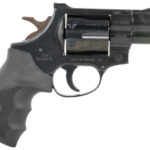 Weihrauch Guns 770125 Windicator  38 Special 6rd 2″ Blued Steel Barrel & Cylinder, Compact Blued  Steel Frame w/Exposed Hammer, Ramp Front/Fixed Rear Sights, Finger Grooved Black Rubber Grip