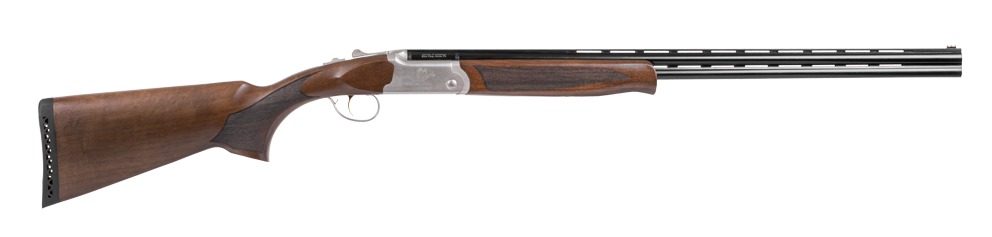 EAA GIRSAN 336002 Balikli Blue Label Youth 410 Bore Break Open 3″ 2rd 18.50″ Blued Over/Under Vent Rib Barrel, Aluminum Pheasant Engraved Receiver, Fixed Turkish Walnut Stock