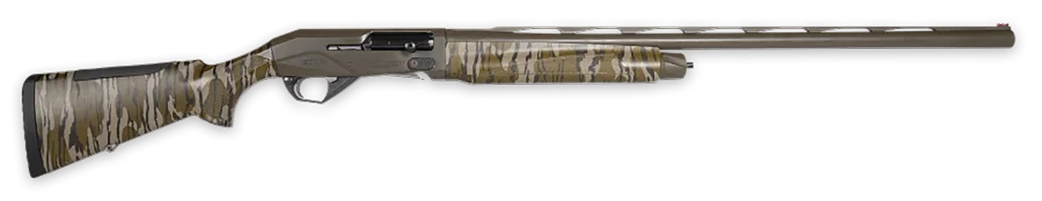 Weatherby XBL2028MAG Sorix Full Size 20 Gauge 3″ 2+1 28″ Vent Rib Barrel & Drilled & Tapped Steel Receiver, Mossy Oak Bottomland Synthetic Stock w/Adj Shim, Ambidextrous