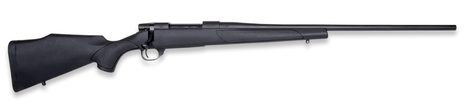 Weatherby VTX7MMPR0T Vanguard Obsidian 7mm PRC 3+1 20″ Blued Threaded Barrel, Blued Stainless Steel Drilled & Tapped Receiver, Black Monte Carlo Synthetic Stock