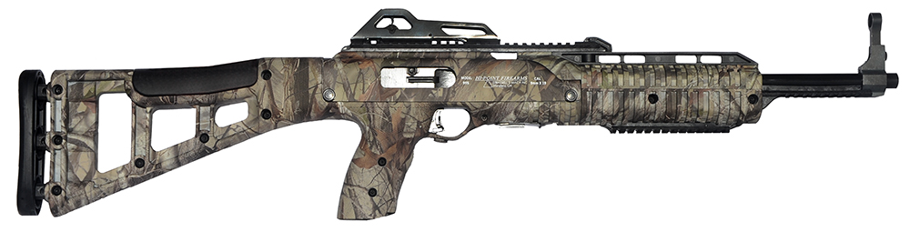 Hi-Point 995TSWC 995TS Carbine 9mm Luger 16.50″ 10+1 Woodland Camo All Weather Skeletonized Stock Polymer Grip Right Hand