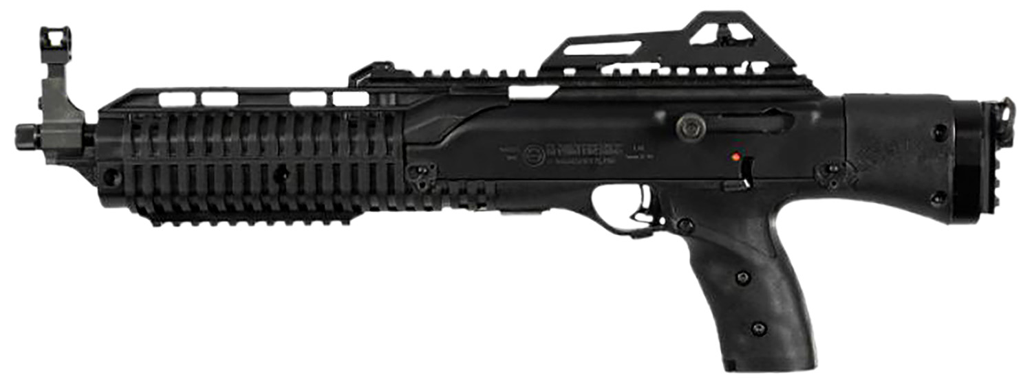 Hi-Point 4595P 4595P  45 ACP 9+1 14.95″ Black Threaded Barrel, Black Powdercoat Polymer Receiver w/Picatinny Rail, Picatinny Rail Forend, No Brace, Rear Picatinny Rail, Black Plastic Grip
