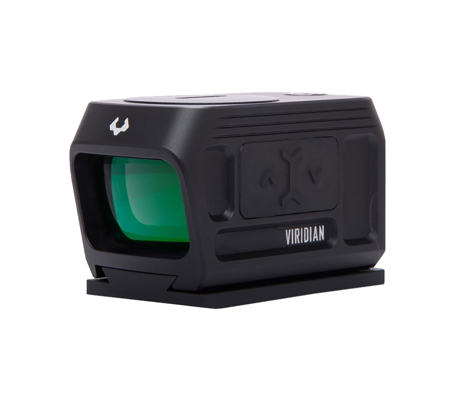 Viridian 9810051 RFX45 Black 1 x 24 mm x 15.5 mm 5 MOA Green Dot ACRO/Glock MOS