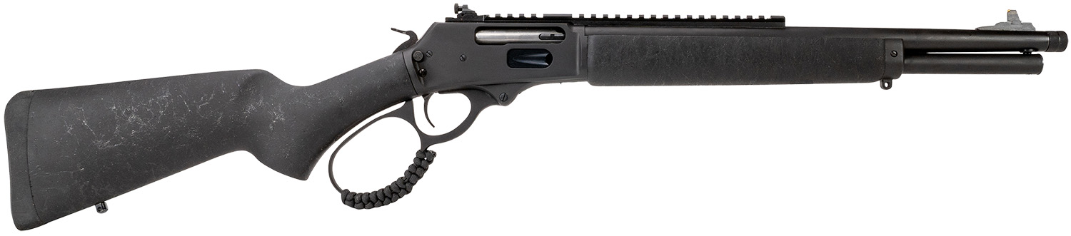 Rossi 954570161TB R95 Triple Black 45-70 Gov 5+1 16.50″ Black Oxide Steel Barrel Picatinny Rail Fixed Wood Stock