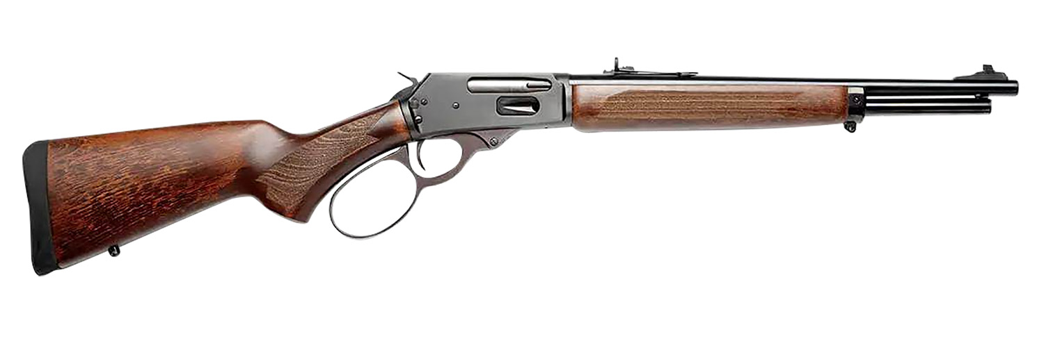 Rossi 950044161 R95 Trapper 44 Mag 8+1 16.50″ Black Oxide Threaded Barrel, Black Oxide Picatinny Rail Alloy Steel Receiver, Fixed Black Polymer Stock