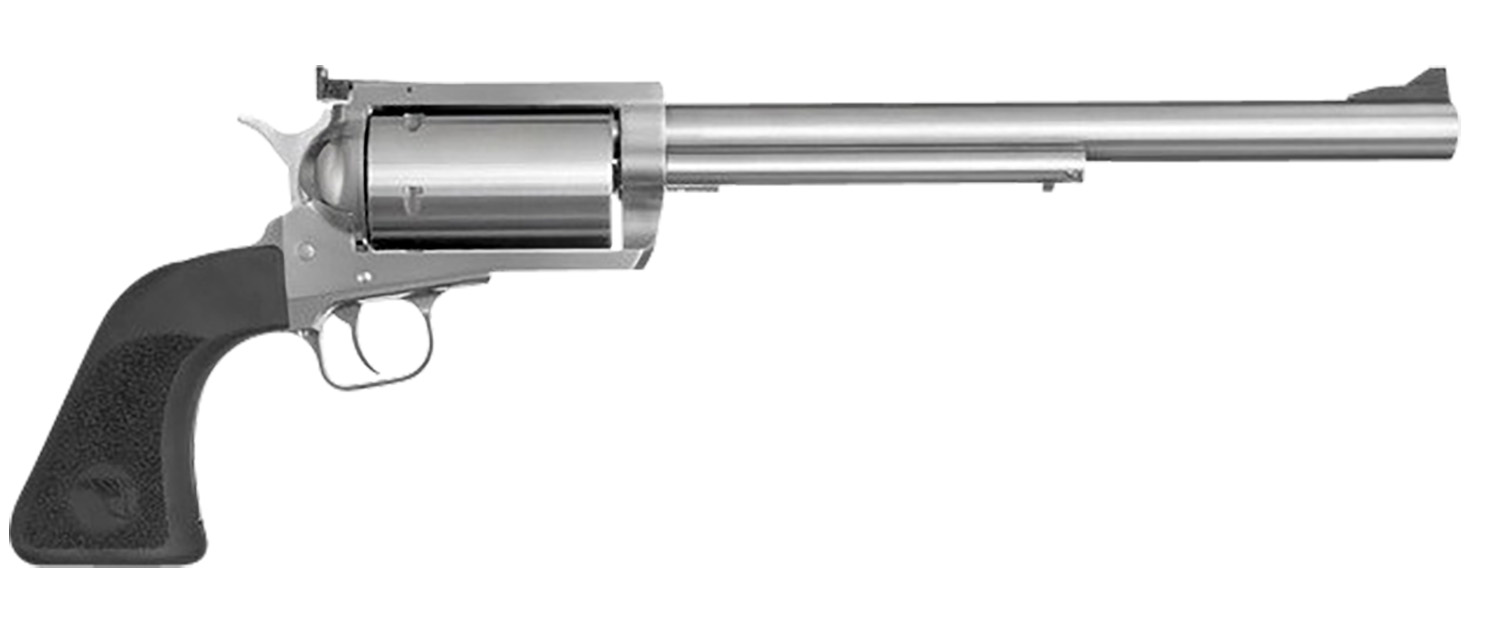 Magnum Research BFR350L10 BFR Extra Large Frame, 350 Legend 6 Shot, 10″ Brushed Stainless Steel Barrel, Cylinder & Frame, Exposed Hammer