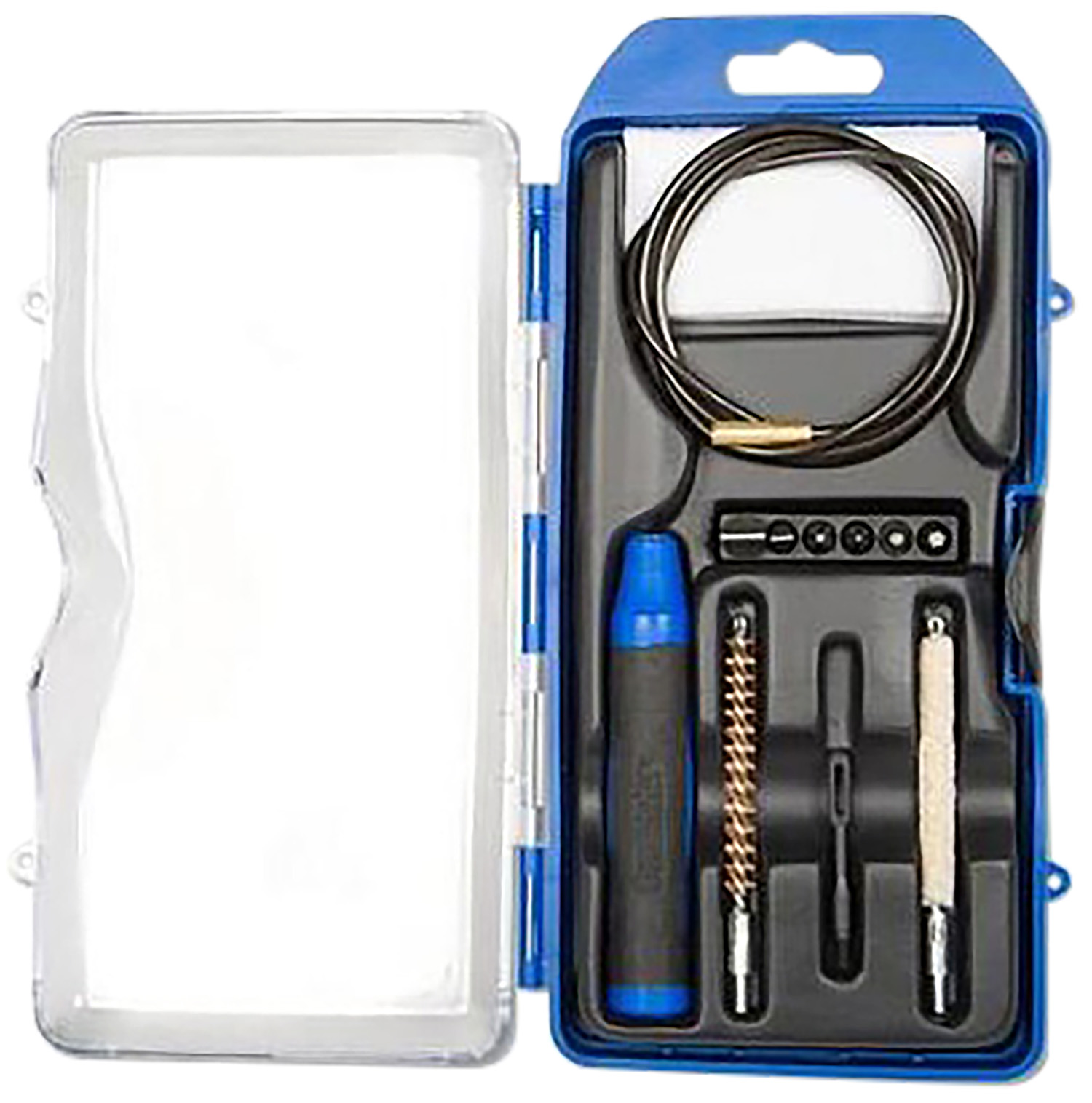 DAC GM22LR GunMaster Cleaning Kit 22 Cal Rifle/14 Pieces Black/Blue